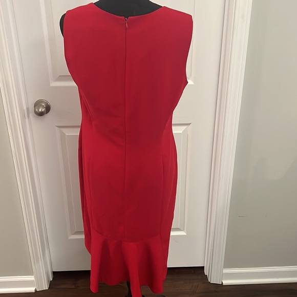 Red Kasper Dress - Picture 4 of 6